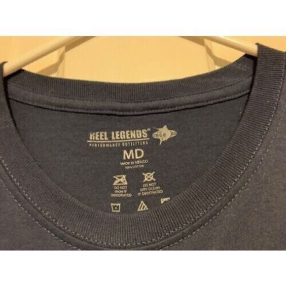REEL LEGENDS SIZE MEDIUM T-SHIRT **NEW** - Picture 4 of 6